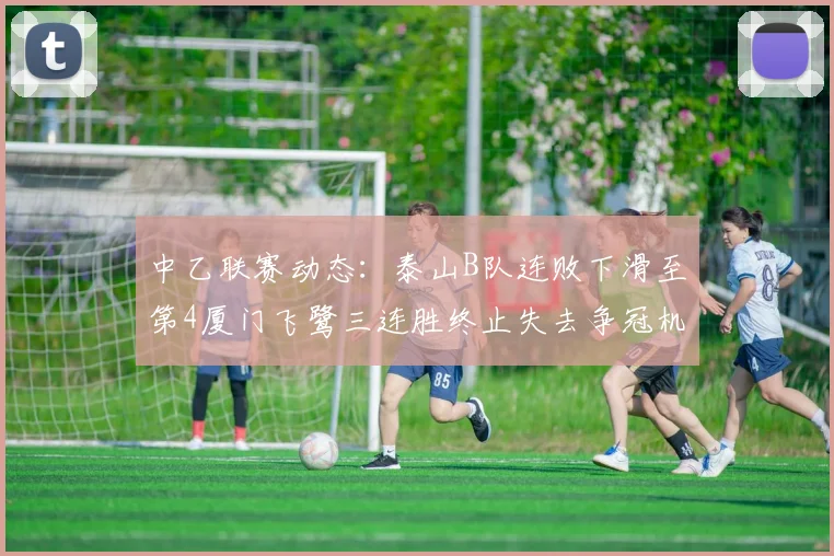 中乙联赛动态：泰山B队连败下滑至第4厦门飞鹭三连胜终止失去争冠机会