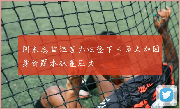 国米总监坦言无法签下卡马文加因身价薪水双重压力
